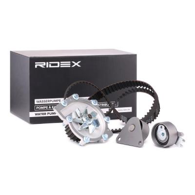 KIT DE COURROIE DE DISTRIBUTION + Pompe à eau RIDEX 3096W0011