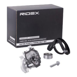 KIT DE COURROIE DE DISTRIBUTION + Pompe à eau RIDEX 3096W0080