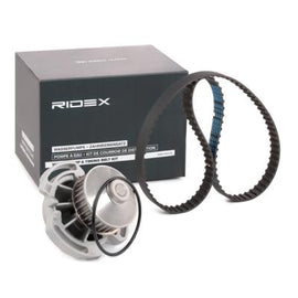 KIT DE COURROIE DE DISTRIBUTION + Pompe à eau RIDEX 3096W0162