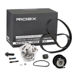 KIT DE COURROIE DE DISTRIBUTION + Pompe à eau RIDEX 3096W0171